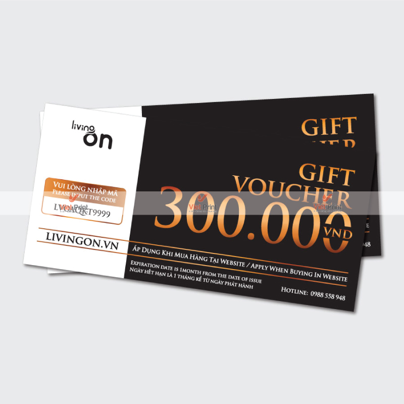 In Voucher Tại Huế – Thiết Kế Ấn Tượng, In Ấn Sắc Nét